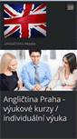 Mobile Screenshot of anglictina-praha.cz